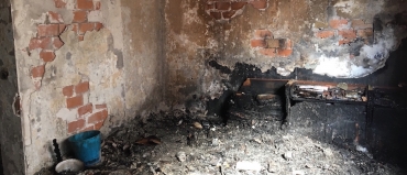 Incendio provoca desalojo viviendas