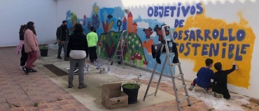 Mural escolar ODS
