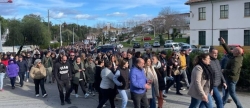 Manifestación en Riotinto