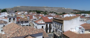 Incremento escombreras Minas de Riotinto