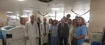 Reforma en el laboratorio del Hospital de Riotinto