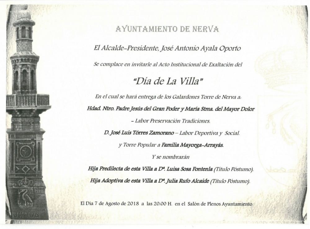 Exaltación de La Villa