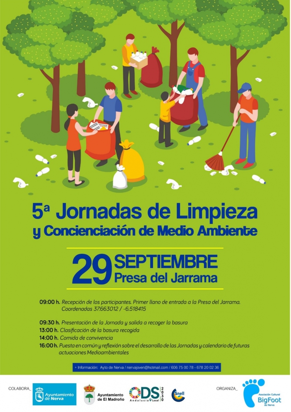 5º Jornada de Limpieza y concienciación medioambiental