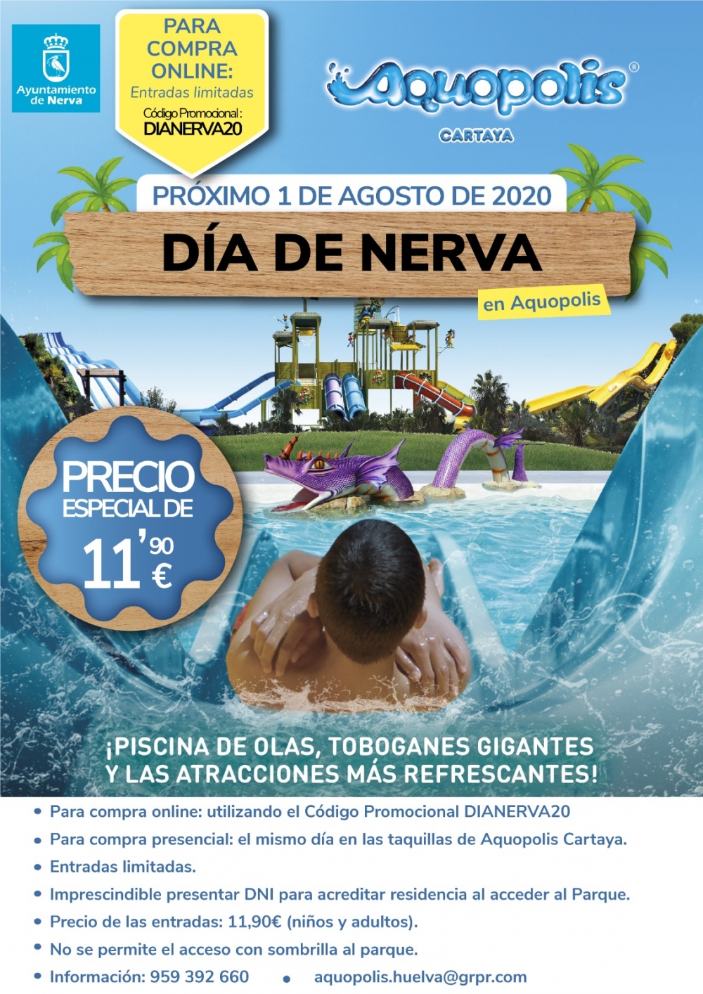 Día de Nerva en Aquopolis