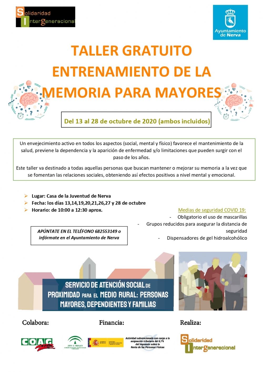 Taller 'Memoria para Personas Mayores'