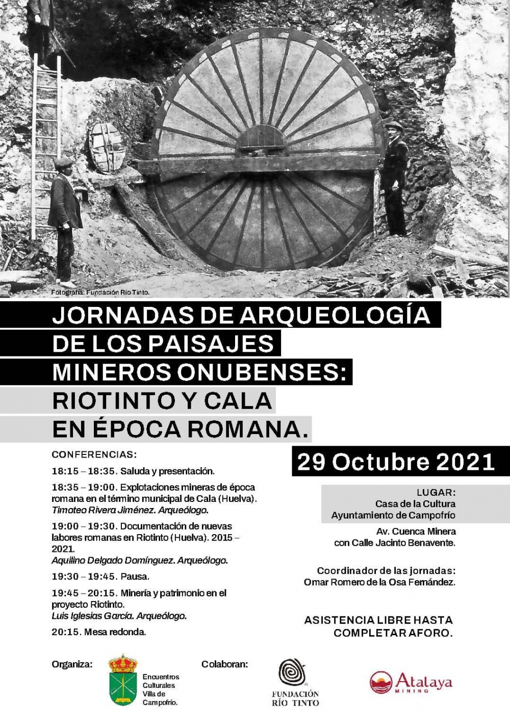 Jornada de Arqueología de los paisajes mineros onubenses