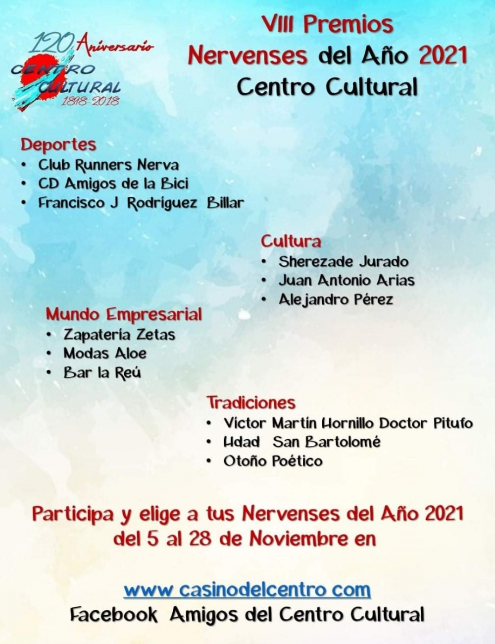Candidaturas Nervense del Año 2021
