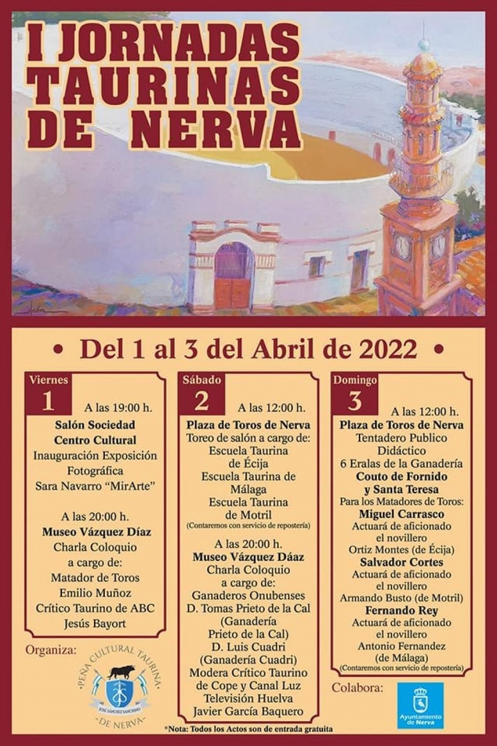 I Jornadas Taurinas en Nerva