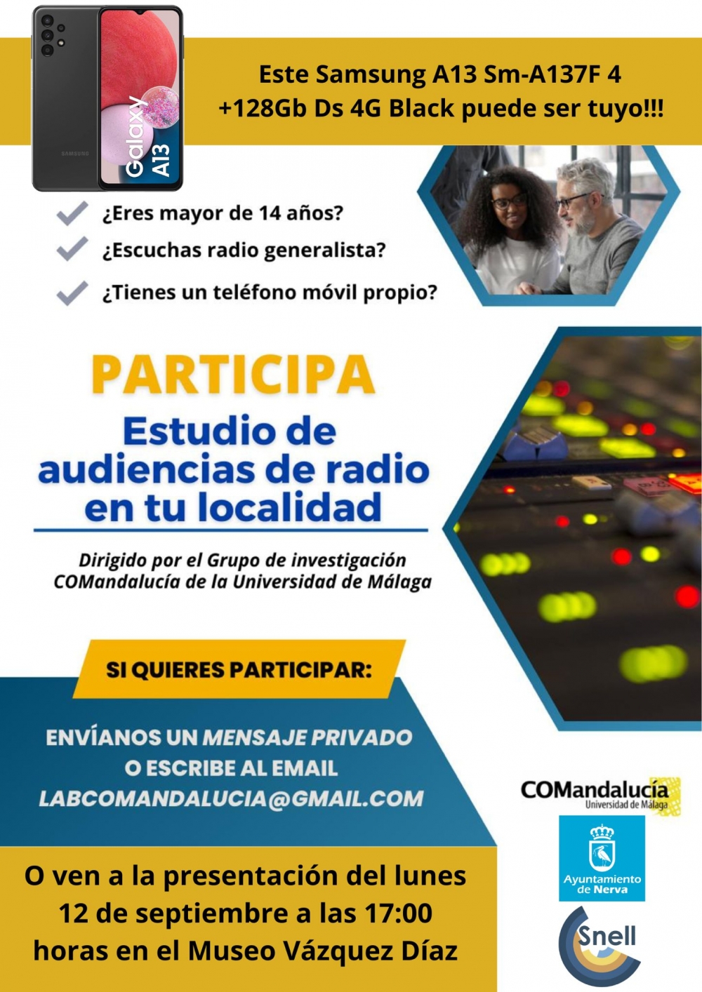 Estudio de Audiencias en Nerva