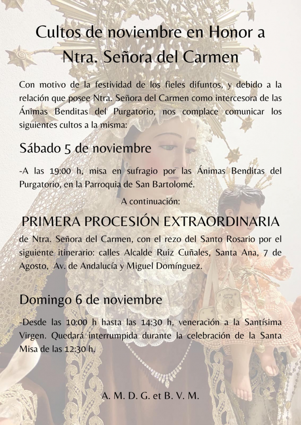 Salida Procesional Extraordinaria