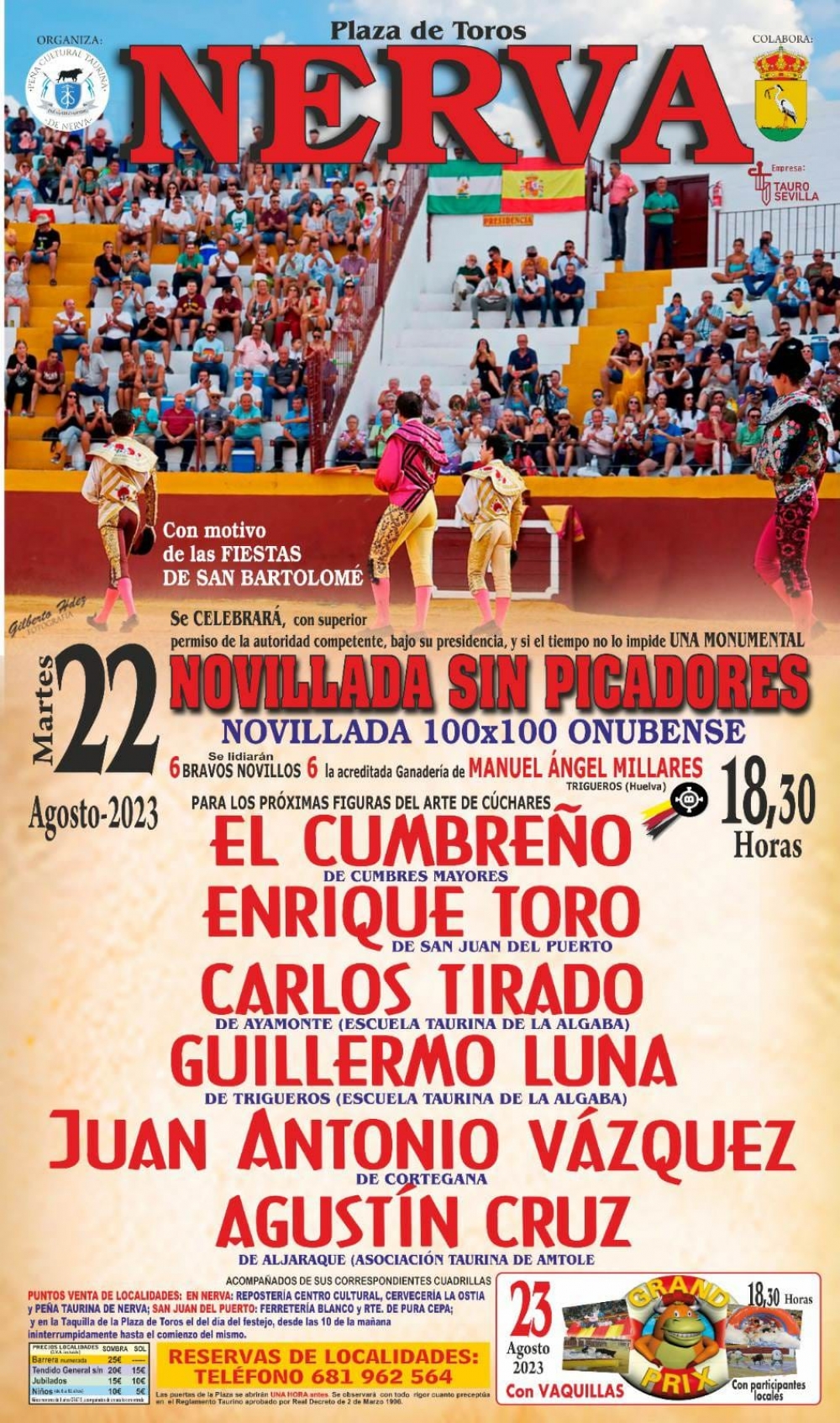 Toros en Nerva