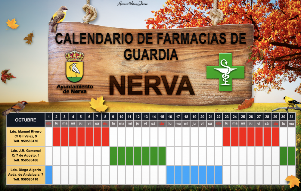 Farmacia Guardia Octubre