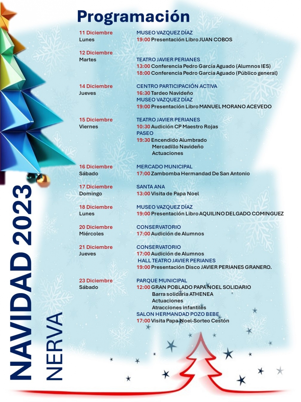 Programa de Navidad Nerva