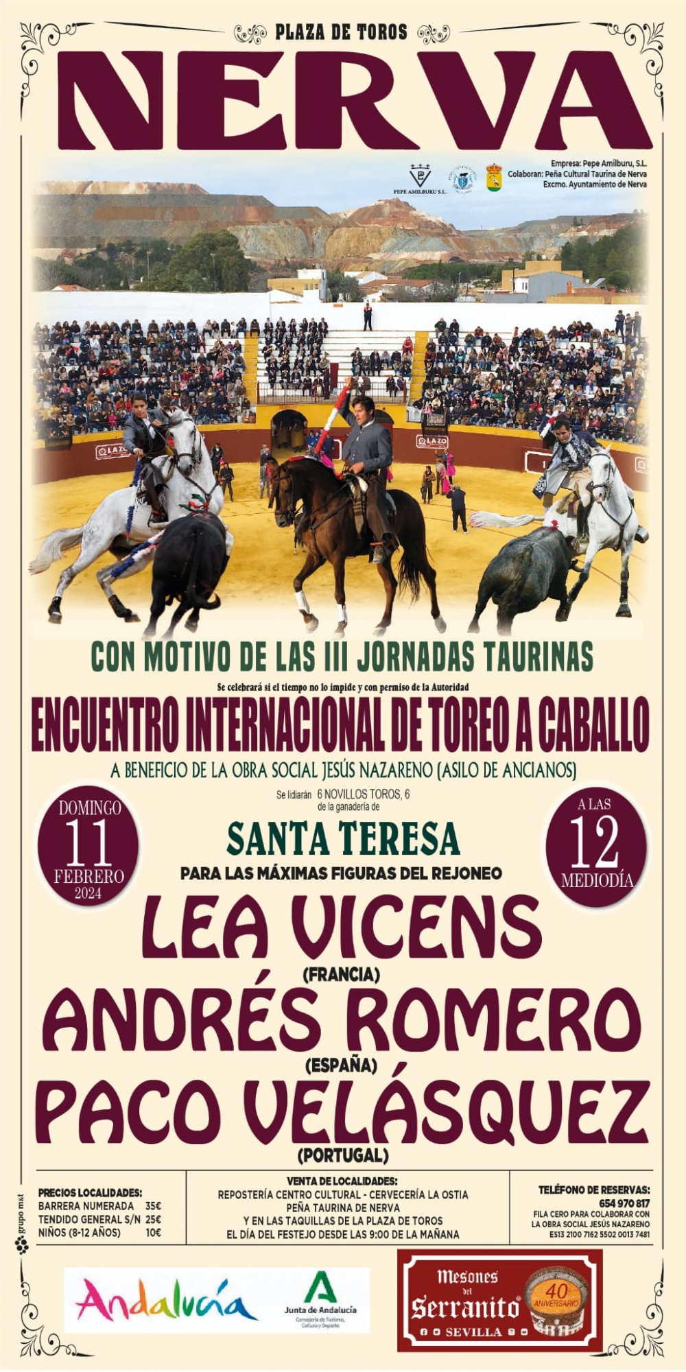 III Jornadas Taurinas Nerva